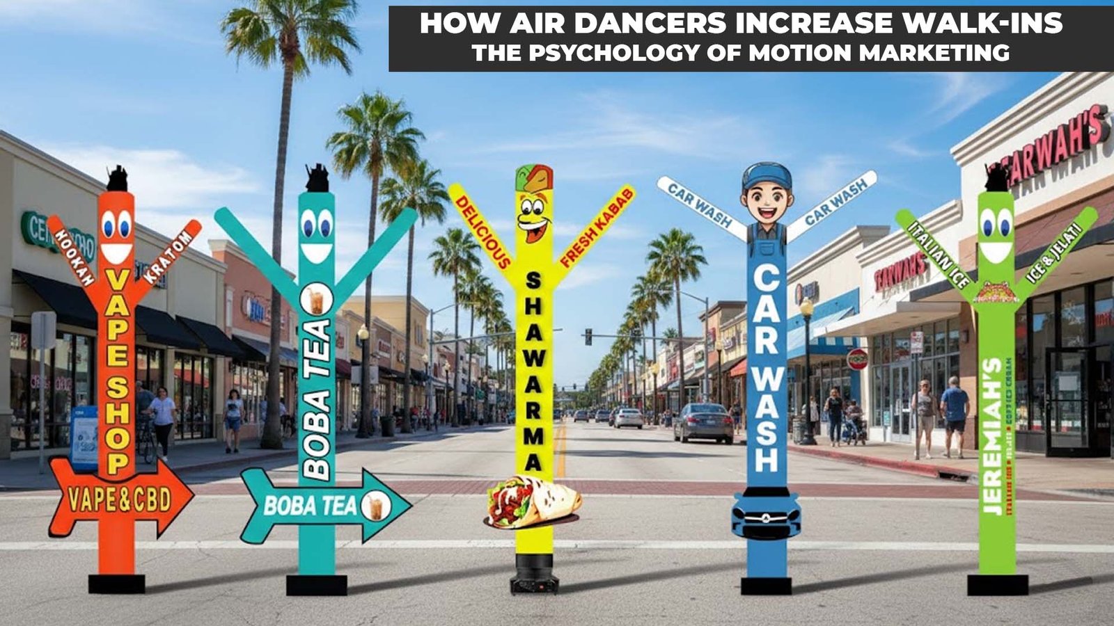 How Air Dancers Increase Walk-ins