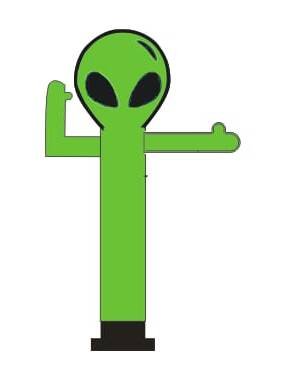 10FT ALIEN WAIVER INFLATABLE