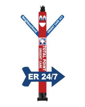 buy 20ft urgent care air dancer with arrow sign