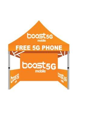 5x5Ft Boost Mobile Canopy Tent