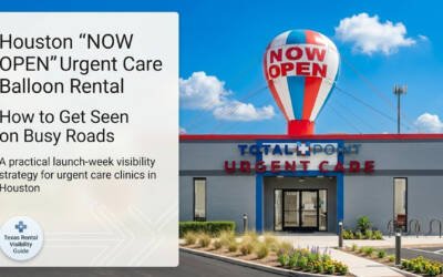 Houston urgent care balloon rental