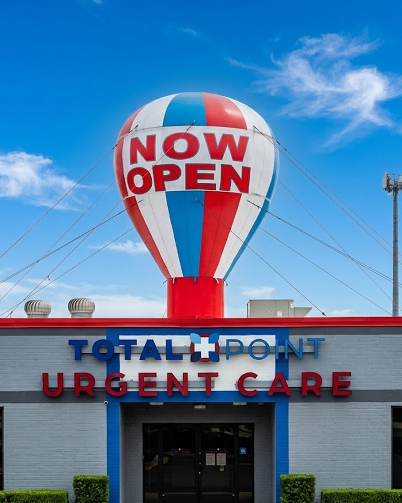 Doctor office and dental office advertising balloon example