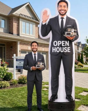 10FT Male Realtor Open House Inflatable