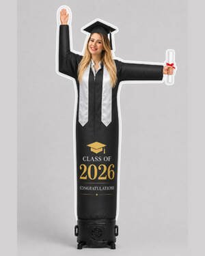 10FT Custom Graduate Inflatable Waver