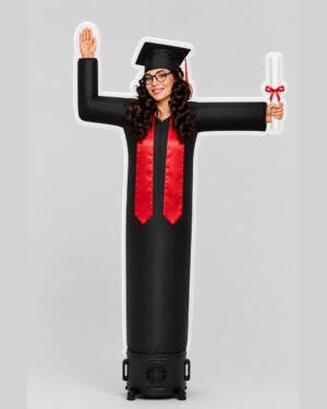 10FT Custom Graduate Inflatable Waver
