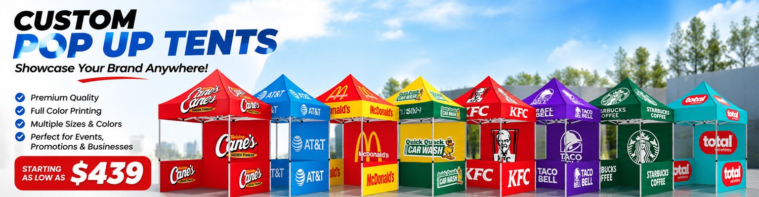 CUSTOM CANOPY TENT ALL SALE