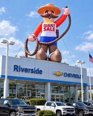 22ft Giant Cowboy Advertising Inflatable
